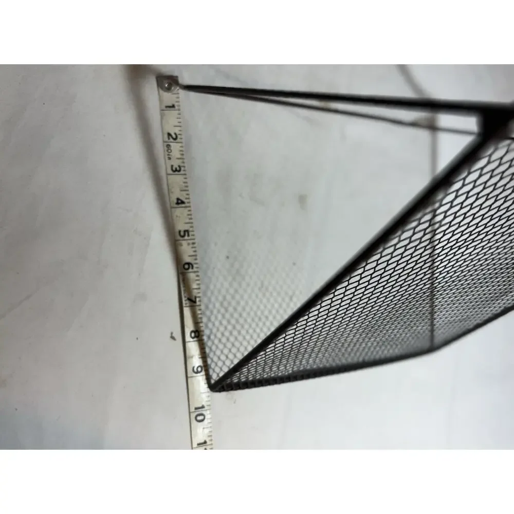 Vintage Metal Mesh Earring Holder Display Stand